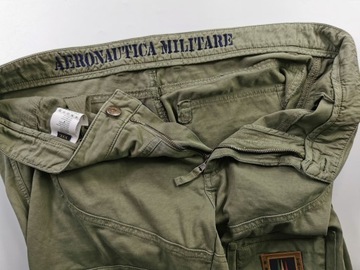 AERONAUTICA MILITARE ANTI-G nohavice milície roz.XXL zelená