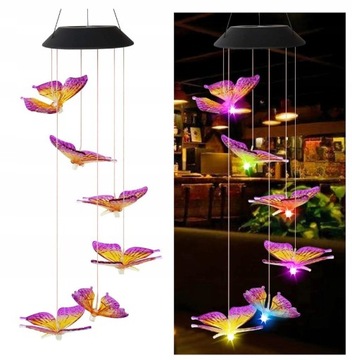 4x LAMPA SOLARNA OZDOBA OGRODOWA DMUCHAWCE 150 LED