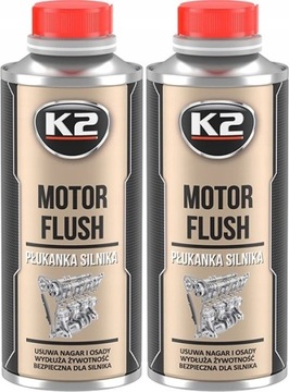 K2 MOTOR FLUSH PŁUKANKA SILNIKA CZYŚCI 250ML X 2