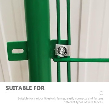 Zaciski metalowe 100 szt