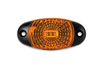 LAMPA OBRYSOWA LED ŻÓŁTA MAŁA FT-025 Z PRZYCZEPA