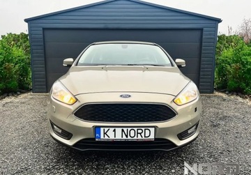 Ford Focus III Sedan Facelifting 1.0 EcoBoost 100KM 2015 Ford Focus Bezwypadkowy, Oryginalny przebieg, FV23,LeasingKredytowanie, gw, zdjęcie 3