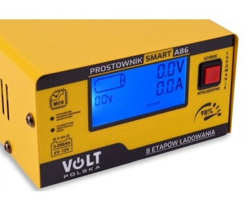 PROSTOWNIK DO AKUMULATORA AKUMULATORÓW 6V 12V 15A AUTOMAT SMART + AGM + GEL