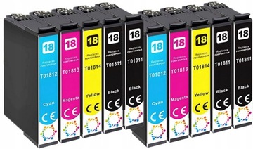 10x TUSZ T1811 do Epson XP205 XP215 XP305 XP405 XL