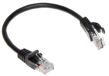 Patchcord Kabel sieciowy LAN RJ45 UTP kat. 5e 0,2m