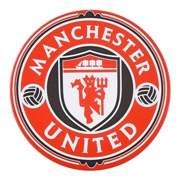 Plakat Tabliczka metalowa ozdobna retro MANCHESTER UNITED