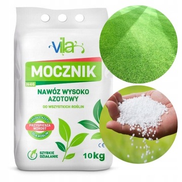 MOCZNIK 46% NAWÓZ ROZPUSZCZALNY OPRYSK NA CHOROBY DRZEW PARCH JABŁONI 10KG