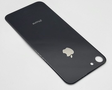 Задняя крышка чехол для iPhone 8 Space Grey черный