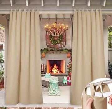 САДОВЫЕ ШТОРЫ ДЛЯ БЕСЕДКИ ПЕРГОЛА ТЕРРАСА 155х200 СЕРЫЙ ЦВЕТ БЕЖЕВЫЙ ЗЕЛЕНЫЙ