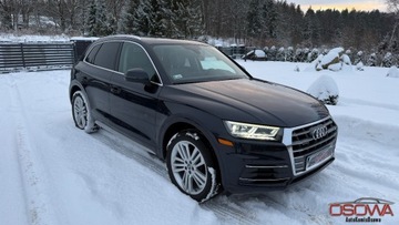 Audi Q5 II SUV 2.0 TFSI 252KM 2019 Audi Q5 2.0tfsu 252KM Quattro 55 tys km max wersja panorama zamiana 1.r.g, zdjęcie 1