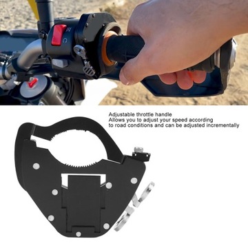 Замок дроссельной заслонки мотоцикла, универсальный, нержавеющий, регулируемый