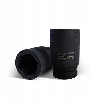 Nasadka udarowa głęboka 3/4'' 33 mm stal chromowo-molibdenowa CrMo