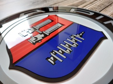 Логотип Alpina для стены для гаражного дома подарок на день рождения