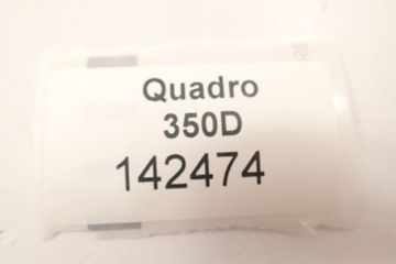Quadro 350 D Наполнитель замка зажигания, крышка, корпус