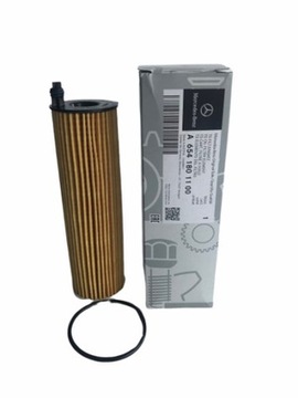 FILTR OLEJE MERCEDES E 220D OM654 A6541801100 ORIGINÁLNÍ ASO