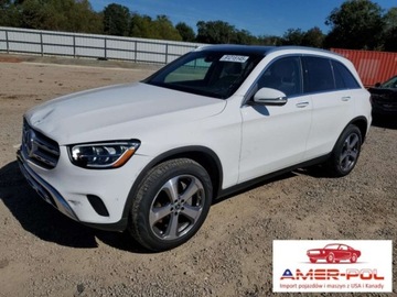 Mercedes GLC C253 2021 Mercedes-Benz GLC 2021r., Glc 300, 2L, od ubezpieczalni 2.0 Benzyna 255KM