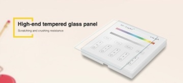 СЕНСОРНЫЙ пульт дистанционного управления RGB RGBW Miboxer T3 НАСТЕННЫЙ 230 В