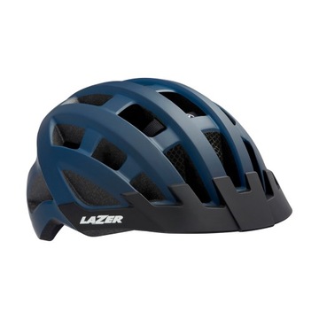 KASK ROWEROWY LAZER COMP DLX GRANAT 54-61 NET+LED