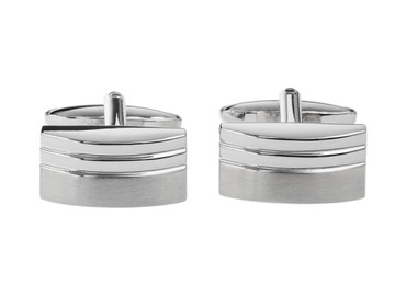 GREG Modne Spinki do Mankietów Koszuli PUDEŁKO d76