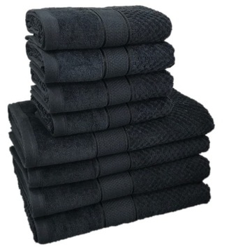 НАБОР БАННЫХ ПОЛОТЕНЦИЙ 8 ШТ. В ПОДАРОК