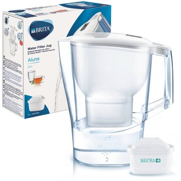 DZBANEK FILTRUJĄCY BRITA ALUNA WHITE 2,4L BIAŁY + FILTR DO WODY