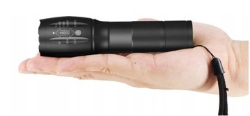 ZOOM ВОЕННЫЙ ТАКТИЧЕСКИЙ СВЕТОДИОДНЫЙ АККУМУЛЯТОРНЫЙ ФОНАРЬ