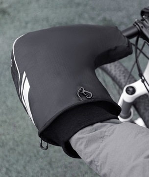 Грелки для рук на руль, велосипед, самокат, защита до -30°C ROCKBROS D39