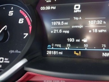Alfa Romeo Giulia II Sedan Facelifting 2.0 Turbo 280KM 2020 Alfa Romeo Giulia Ti 2020 2.0l 2.0 Benzyna 280KM, zdjęcie 10