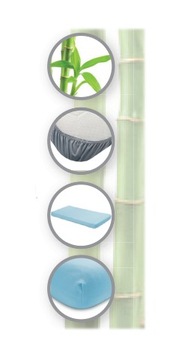 Простыня для коляски BAMBOO 35х75 белый OLKA