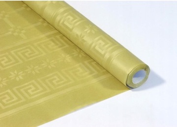 OBRUS PAPIEROWY ZŁOTY ROLKA 118 CM X 5 M
