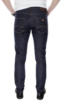 ARMANI JEANS SPODNIE SLIM EMPORIO PREMIUM ROZ. 38