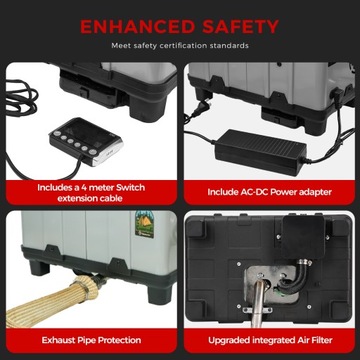 ПАРКОВОЧНОЕ ОБОГРЕВАНИЕ 8 кВт 12/24 В WIFI BT 230 В с беспроводным датчиком