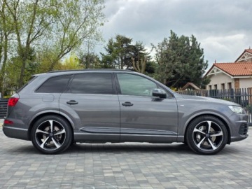 Audi Q7 II SUV 3.0 TDI 272KM 2018 Audi Q7 3.0 282PS 3xS-Line 7 Foteli Salon Polska Piekna Gwarancja 3.0, zdjęcie 6
