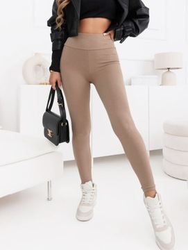 ЛЕГГИНГИ Леггинсы Гетры ВЫСОКАЯ ТАЛИЯ GOLD BADGE гладкий FIT L/XL