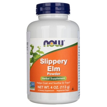 Now Foods Slippery Elm Wiąz Czerwony Proszek 113g