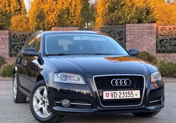 Audi A3 8P Hatchback 3d 1.4 TFSI 125KM 2010 Audi A3 Sportback 1.4B 125Ps Ledy Bixenon Klimatyzacja BEZWYPADKOWA 1 Wlas, zdjęcie 3