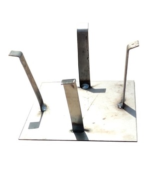 Zestaw wędzarni z regulacją palenisko ruszt rury kolanko PL 25x25x32,5 2mm