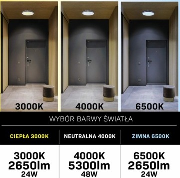 Потолочный светильник со светодиодным вентилятором 48Вт 3000-6500К 5300лм LIBYA IP20 Goldlux