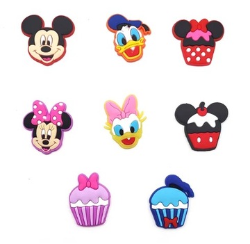 8szt PRZYPINKA DO BUTÓW KROKS MICKEY