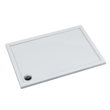Brodzik prostokątny posadzkowy Schedline Sharper biały 110x70x4,5