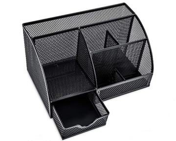 Organizer na biurko NTN Przybornik Czarny