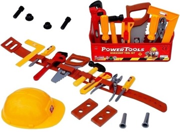 SKRZYNKA Z NARZĘDZIAMI KASK + PAS NARZĘDZIA 164772