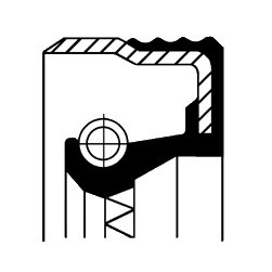 KROUŽEK TĚSNĚNÍ KLIKOVÉ HŘÍDELE DIFERENCIÁL CORTECO 12017376B