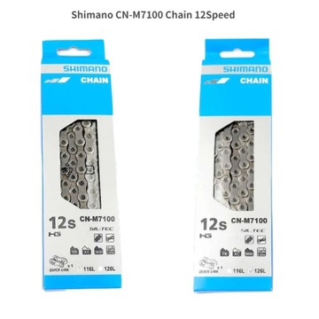 12-скоростная цепь Shimano Deore SLX CN M7100 с цепью Quick-Link M7100