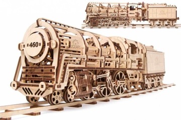 model drewniany do składania Lokomotywa UG 460