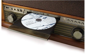 SOUNDMASTER NR546BR TURN PLAYER ЦИФРОВОЕ РАДИО DAB+ FM-МАГНИТОФОН CD USB