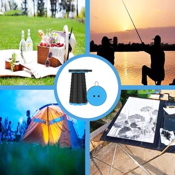 ПОРТАТИВНЫЙ СКЛАДНОЙ ТАБУРАТ ВЫДВИЖНОЙ ТАБУРАТ ПОХОДНЫЙ ТАБУРАТ ДЛЯ РЫБАЛКИ