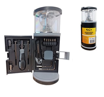 НАБОР ИНСТРУМЕНТОВ ТУРИСТИЧЕСКИЙ ФОНАРЬ ОТВЕРТКИ НАСАДКИ МУЖСКОЙ ПОДАРОК