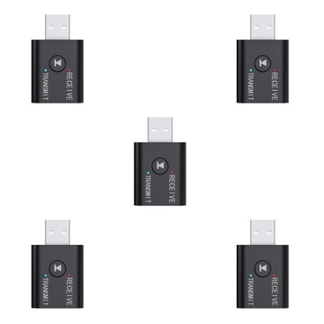 5 zestaw Adapter audio USB Profesjonalny