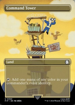 MTG PIP #360 Command Tower